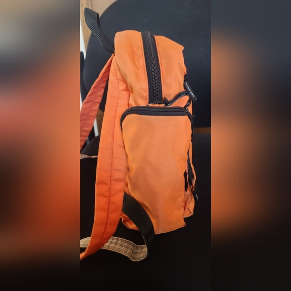 Burberry backpack Nylon orange auth# BS12306 - Picture 5 of 16